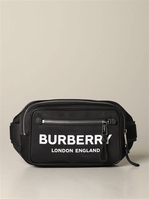 burberry men belt bag|burberry large leather belt bag.